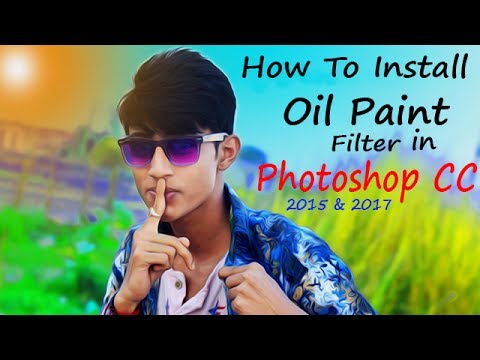 oil paint filter for photoshop